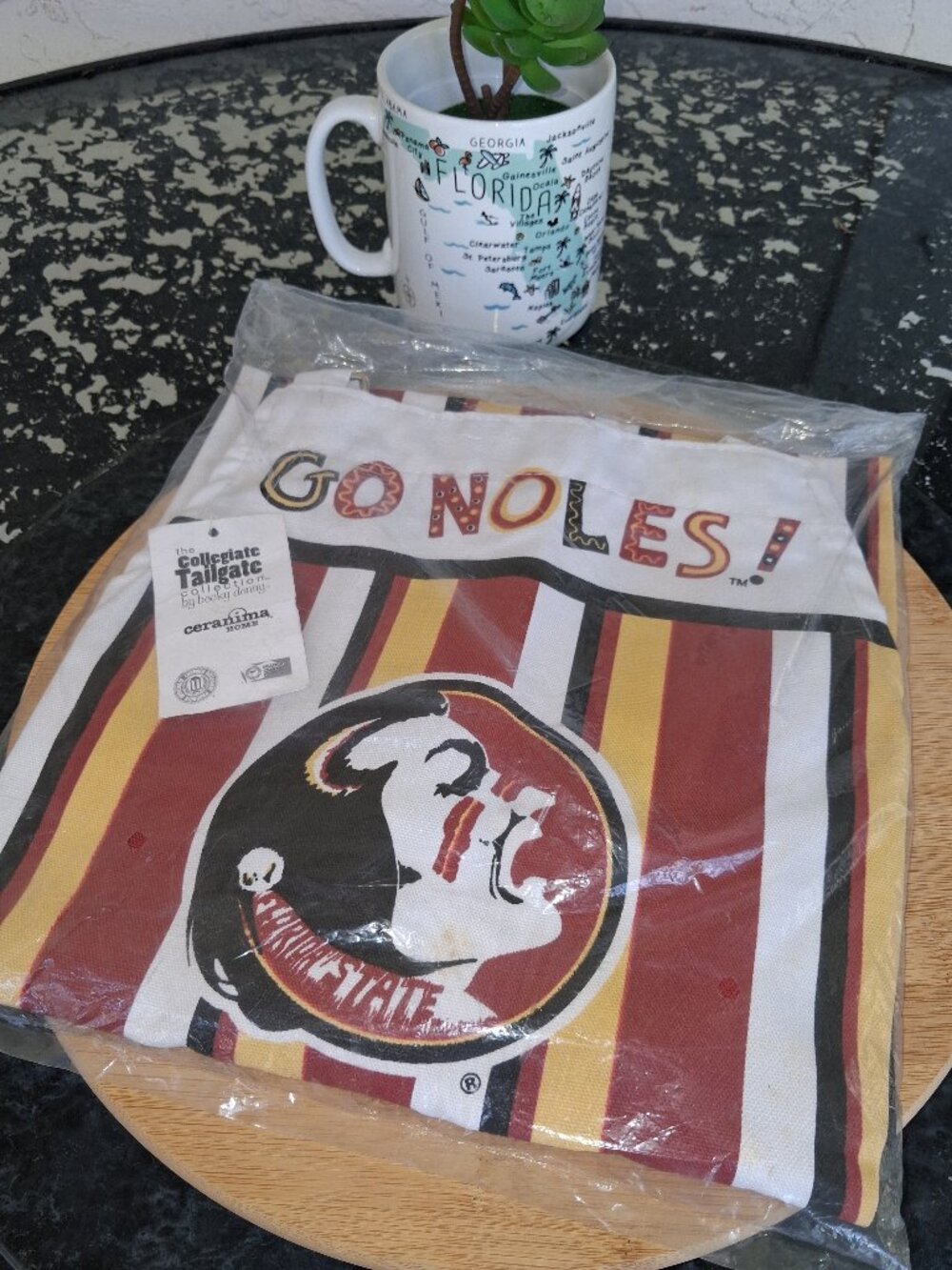 FSU Seminoles BBQ apron    NWT***read